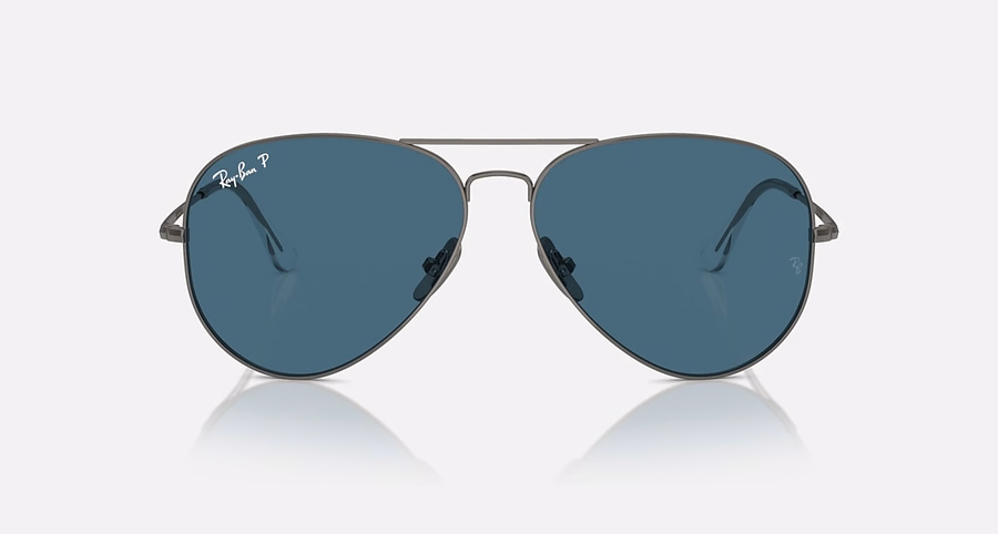 LENTI AVIATOR TITANIUM POLARIZZATE+