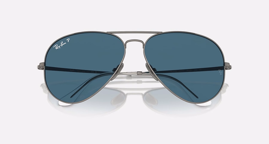LENTI AVIATOR TITANIUM POLARIZZATE+